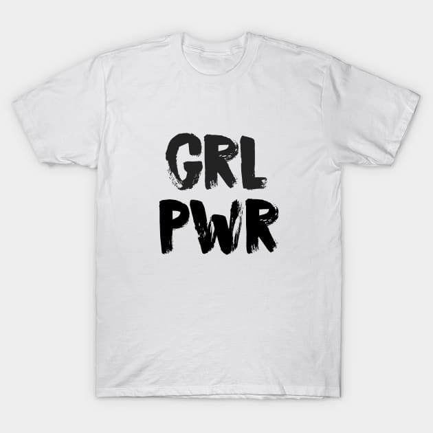 Girl Power T-Shirt by DigitalCloud